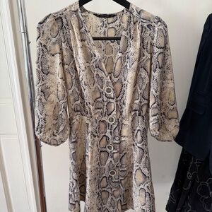 Snake Pattern Dress
